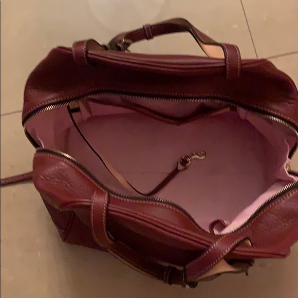 Beautiful burnt red Dooney Bourke handbag! - Picture 3 of 10